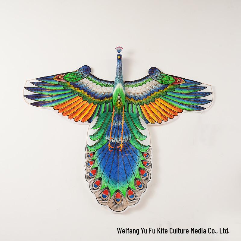 Phoenix Peacock Children's Easy-to-Fly Bamboo Kite with Light Breeze Design