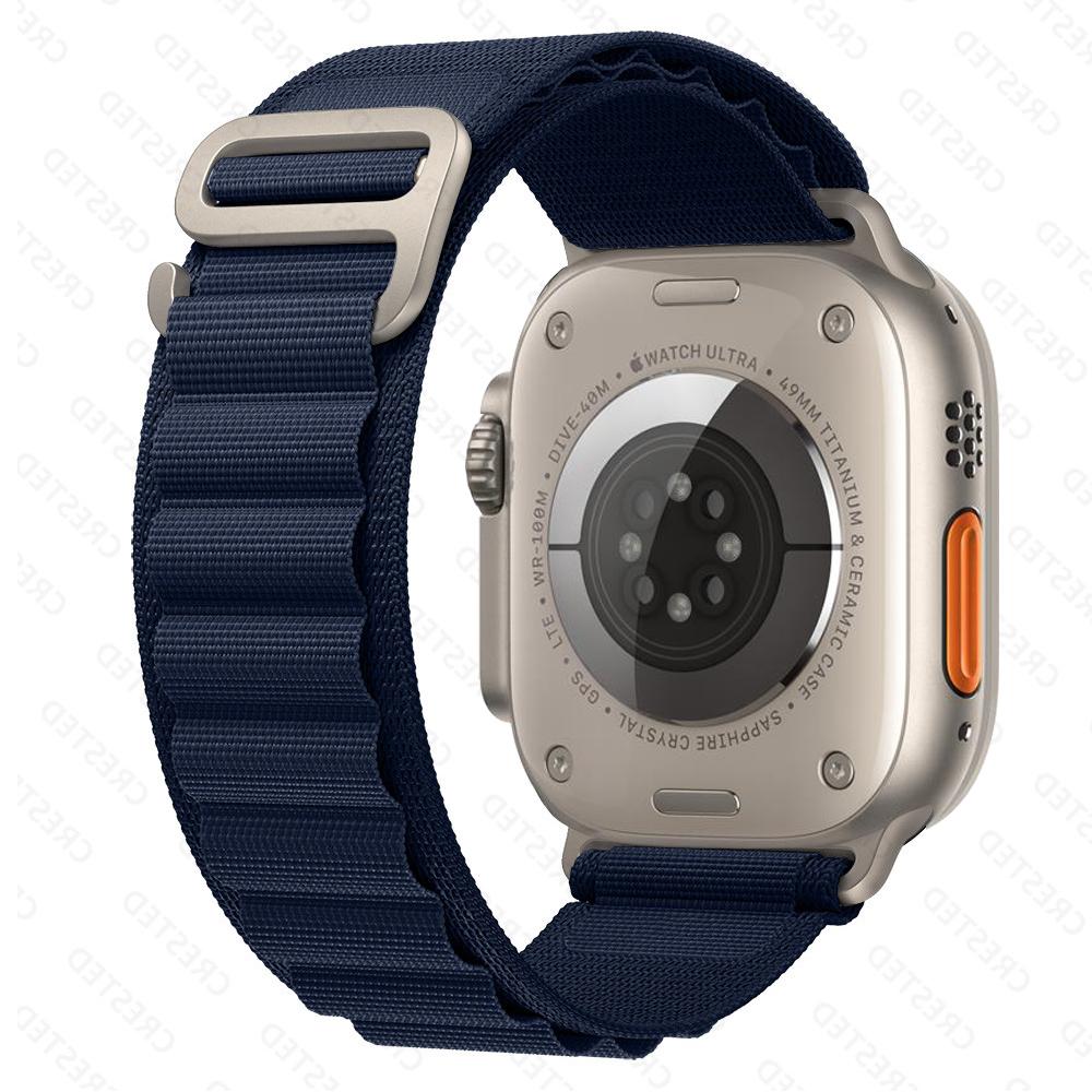Strap for Apple Watch Bands ultra 2 3 49mm 44mm 40mm 41 45mm 42mm 46mm Alpine loop correa bracelet iWatch series 7 se 8 9 10 11