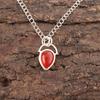 Carnelian Stone 925 Silver Sisters Day Sacral Chakra Engagement Pendant Jewelry PP-56-22