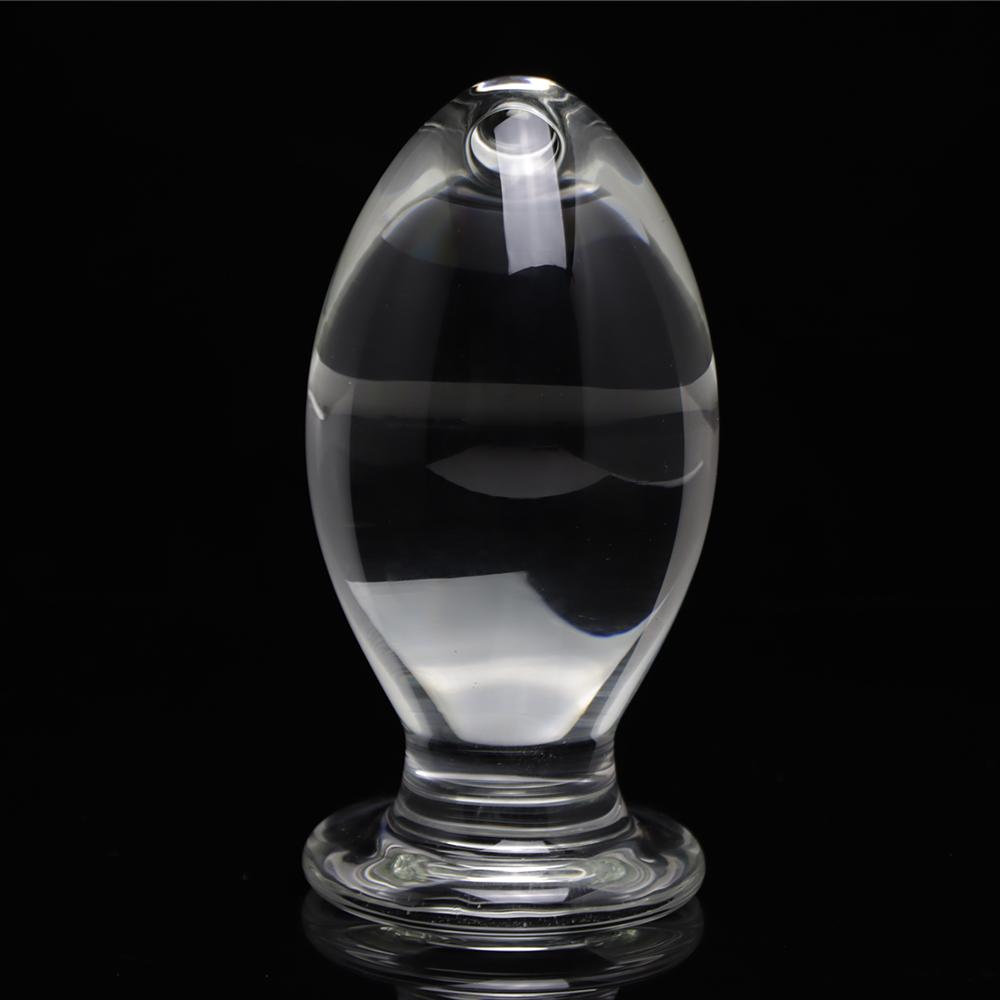 70mm Super Big Butt Plug Sex Toys Glass Anal Stopper Huge Plug Anal Dilator Expanding For Women Men Prostate Massager