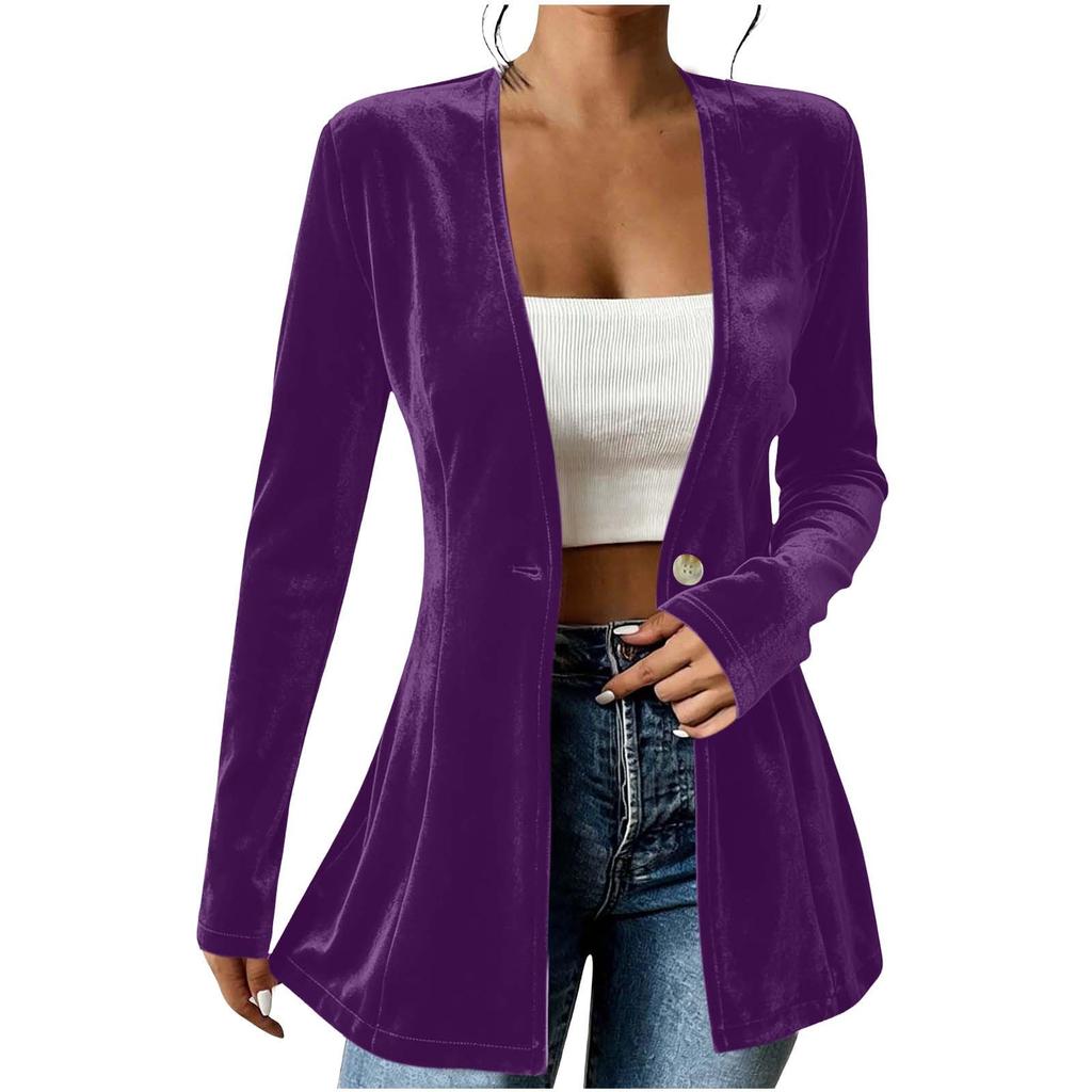 Women's Fashion Long Sleeve Casual Cardigan for Work Commute