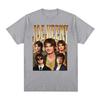 Y2k Retro Harajuku Tshirt Limited Edition Joe Keery Retro Pattern Tshirt  Printed Cotton Tops Casual Loose Streetwear Unisex