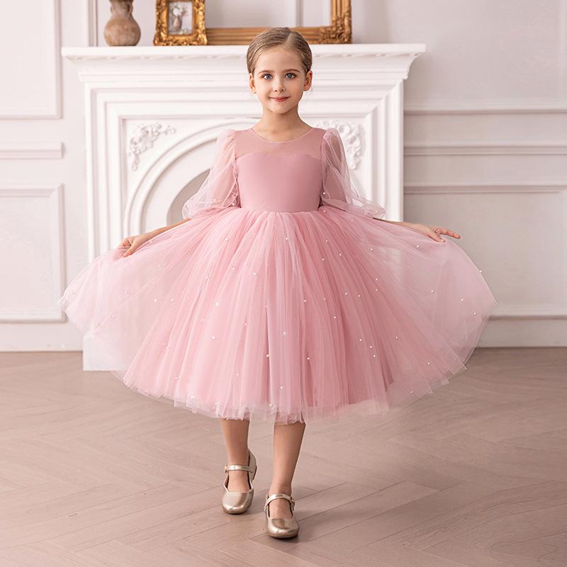International Little Girl's Party & Performance Princess Dress