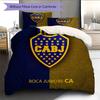 Boca Juniors  Pattern Bedding Quilt Set  Home Decoration  Gift (1 * duvet cover + 2 * pillowcase  without core)