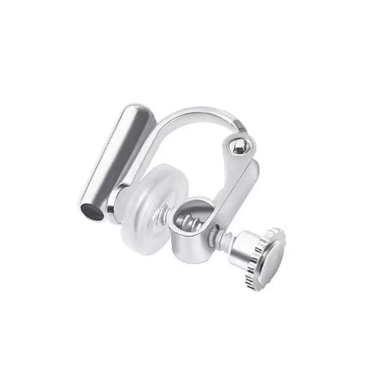 2Pcs Stainless Steel Ear Clips Without Piercing Earrings Parts Findings For Women Ear Clip On Earrings Converter Diy Jewelry