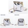 Compact Crossbody Bag Multi Functional Organizers Adjustable Chain Strap Classical Blue Waterproof Design