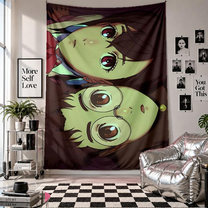 Wall TapestryDandadan Art Hanging Cloth Decorative Background Cover for Room Decoration