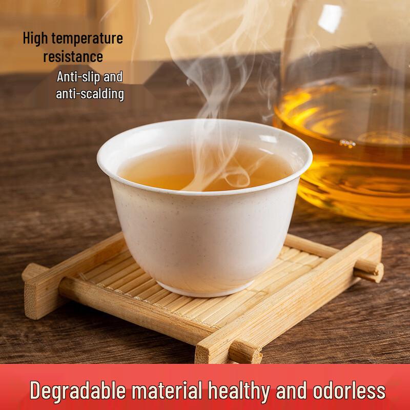 Shixun Premium Disposable Rice Husk Tea Cup