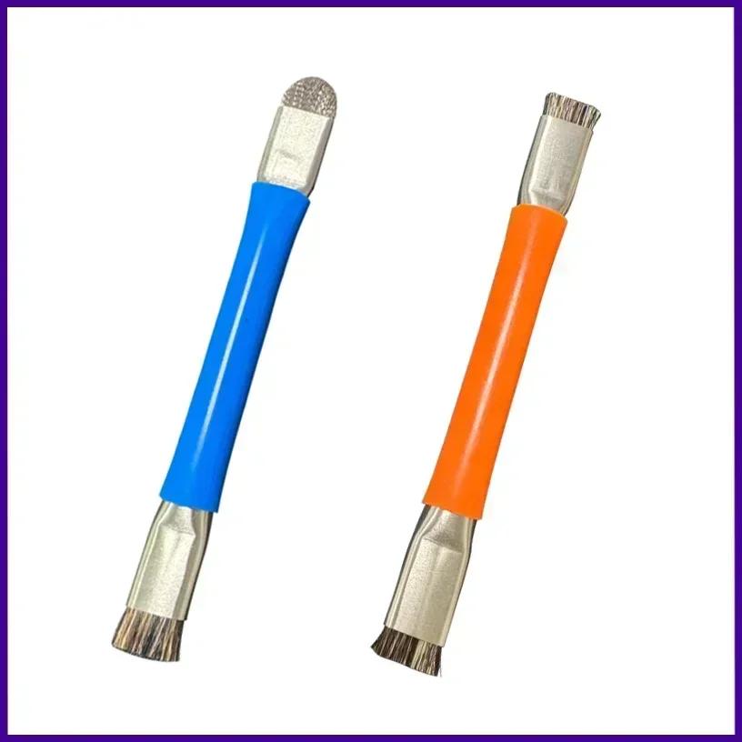 Veilige borstel Antistatische moederbord PCB-reinigingsborstel voor reparatie van mobiele telefoons Kit Dubbele kop Gemak