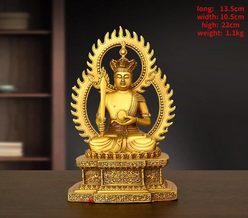 

Copper Buddha Statue Ornament Bodhisattvas Zodiac Guardian God Household Hall Offering Statue