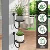 Bonsai Hanging Hanging Plant Stand Space Saving Planter Rack Storage Shelf  Window Placement