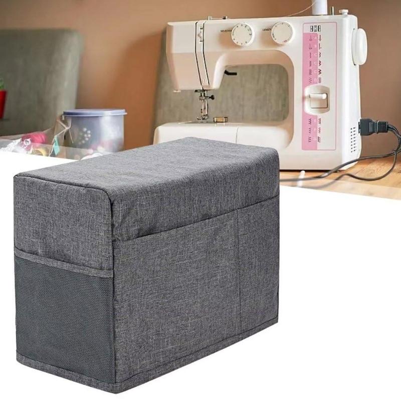 Sewing Machine Cover with Storage Pockets Sewing Machine Dust Cover Easy to Use Sewing Machine Protective Cover