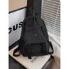Japanese Simple Wind Large Capacity Girls Backpack One Pack Four Back Breast Bag Men Versatile New Fashion Backpack Shoulder