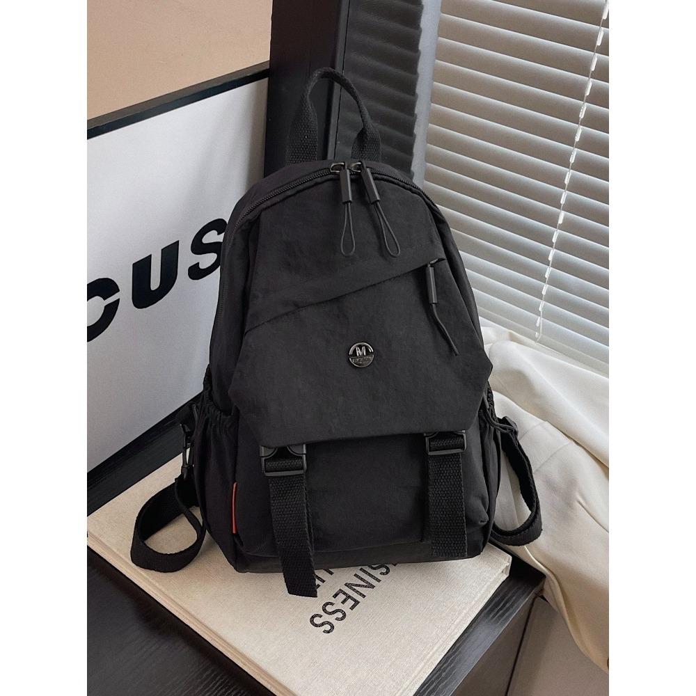Japanese Simple Wind Large Capacity Girls Backpack One Pack Four Back Breast Bag Men Versatile New Fashion Backpack Shoulder