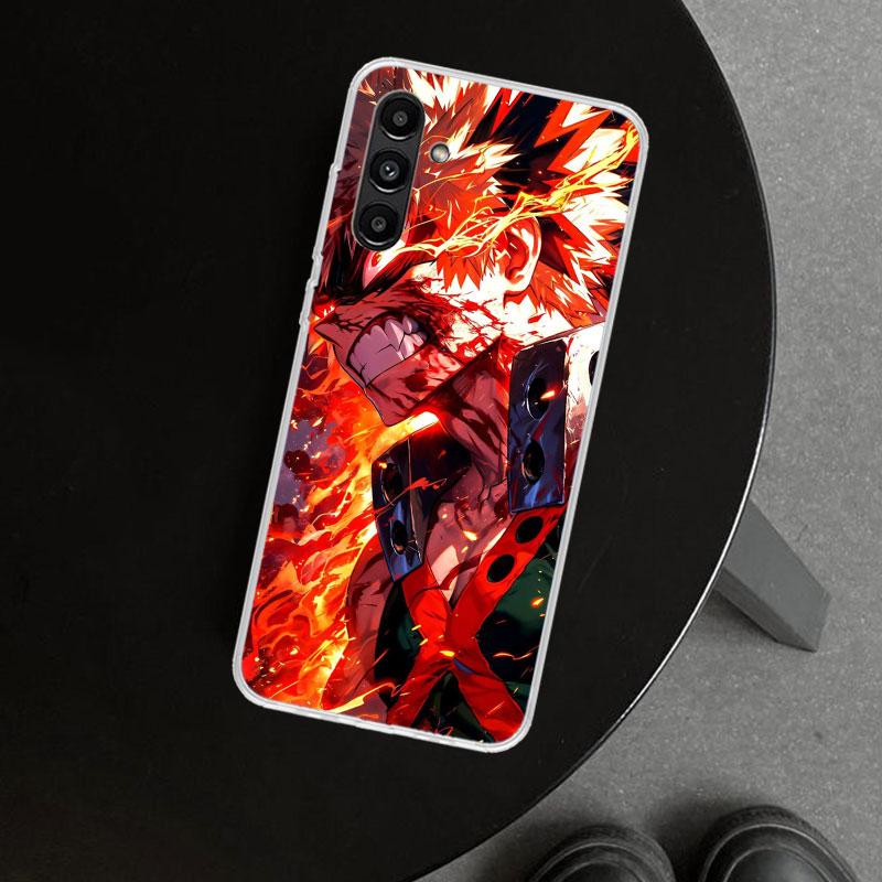 Dakugou Katsuki MHA My Hero Phone Case Cover for Samsung Galaxy A17 A16 A26 A36 A56 A57 A37 A15 A25 A35 A55 A14 A24 A34 A54 A13