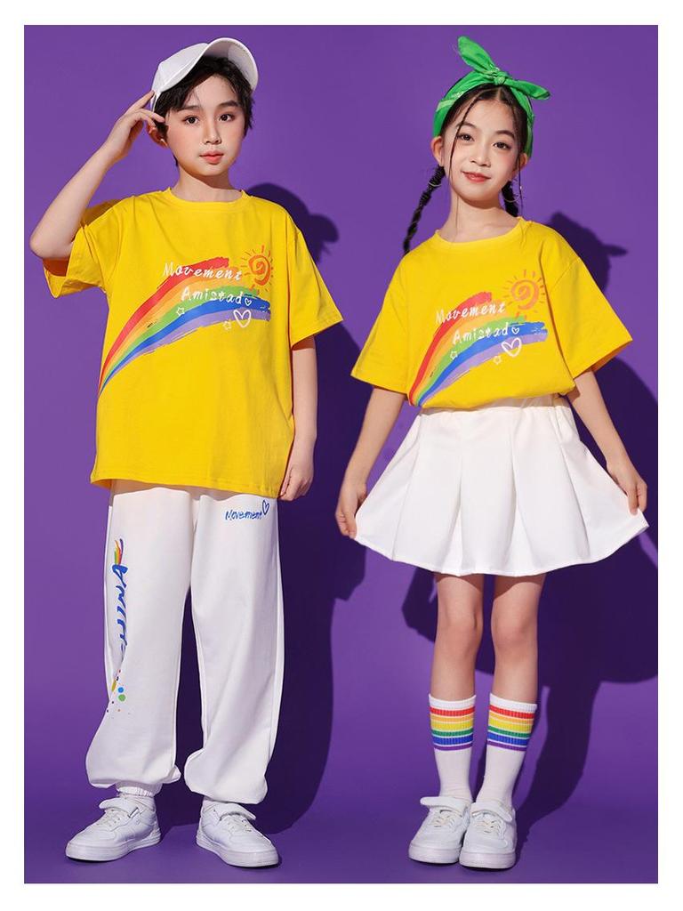 Kindergarten Rainbow Choir & Cheerleading Performance Uniform