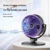 ZISIZ Portable Oscillating Rechargeable Standing Fan