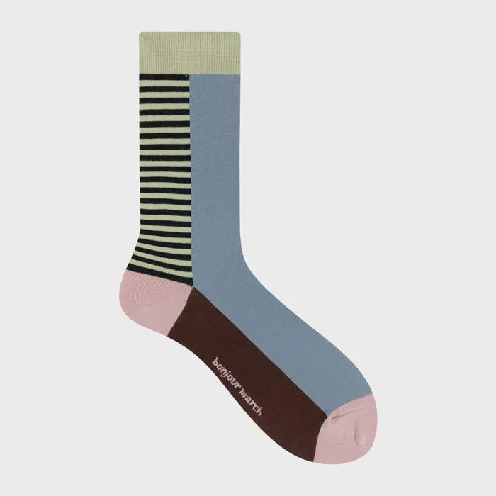 ColDAPHNÉ LAURELd Paper Socks_blue