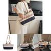 Canvas Bag With Contrast Stripes For Casual Daily Use Women Summer Fashion
