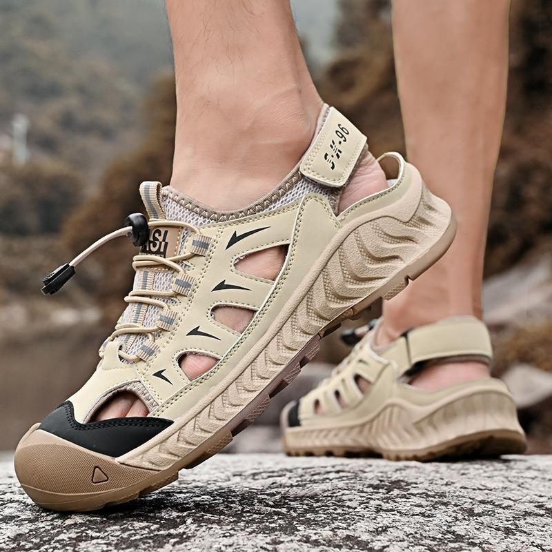 High Quality Men's Summer Sandals Outdoor Non-slip Hiking Shoes Men Comfy Platform Beach Sports Sandals For Men Sandalias Hombre