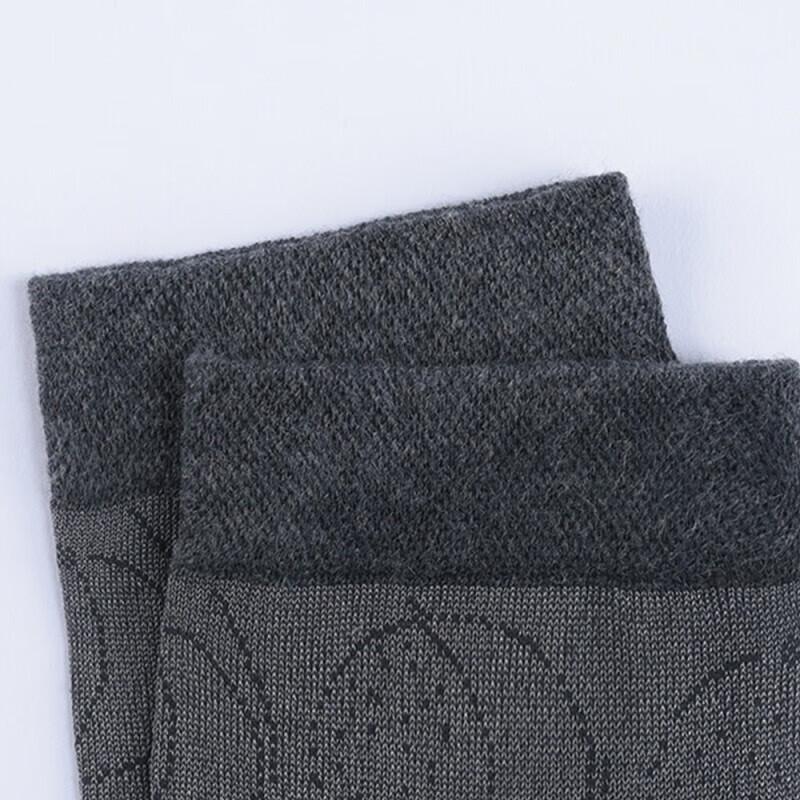 Hengyuanxiang Men's Ice Silk Cotton Socks