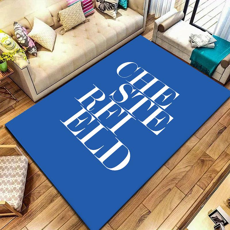 Chesterfield F.C Carpet Rug for Living Room Bedroom Home Sofa Decoration,Kids Play Non-slip Floor Mat