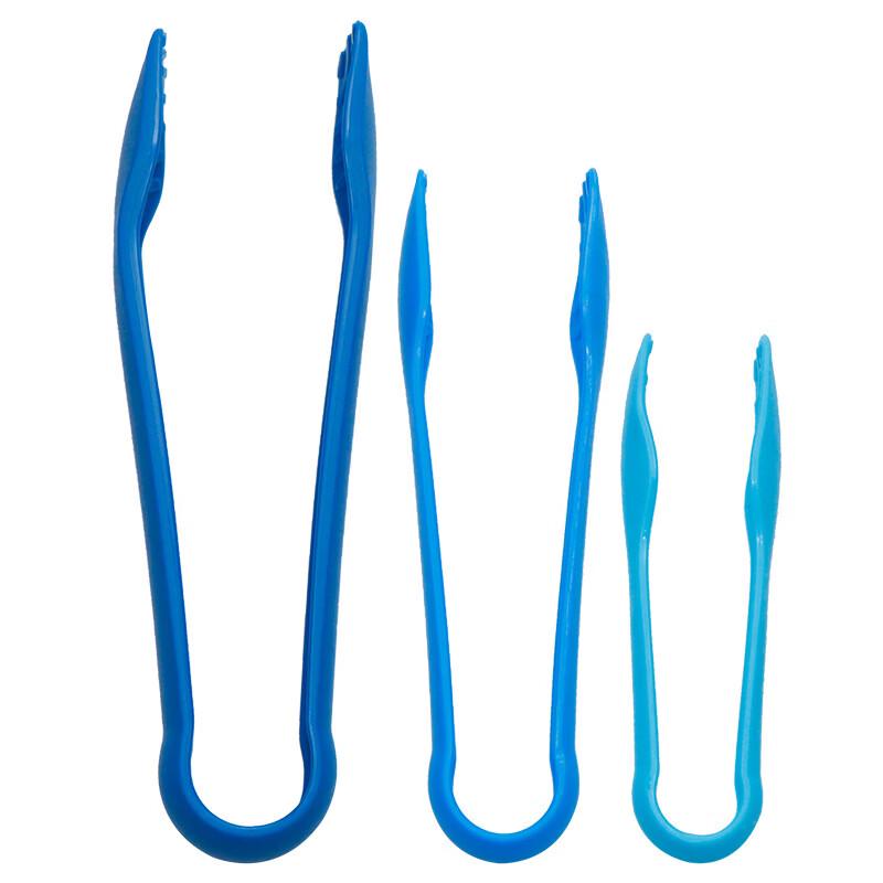 MDNG Multi-functional Plastic Food Tongs Set