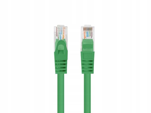 Patchcord Lanberg UTP Kat.6 7,5m Zielony