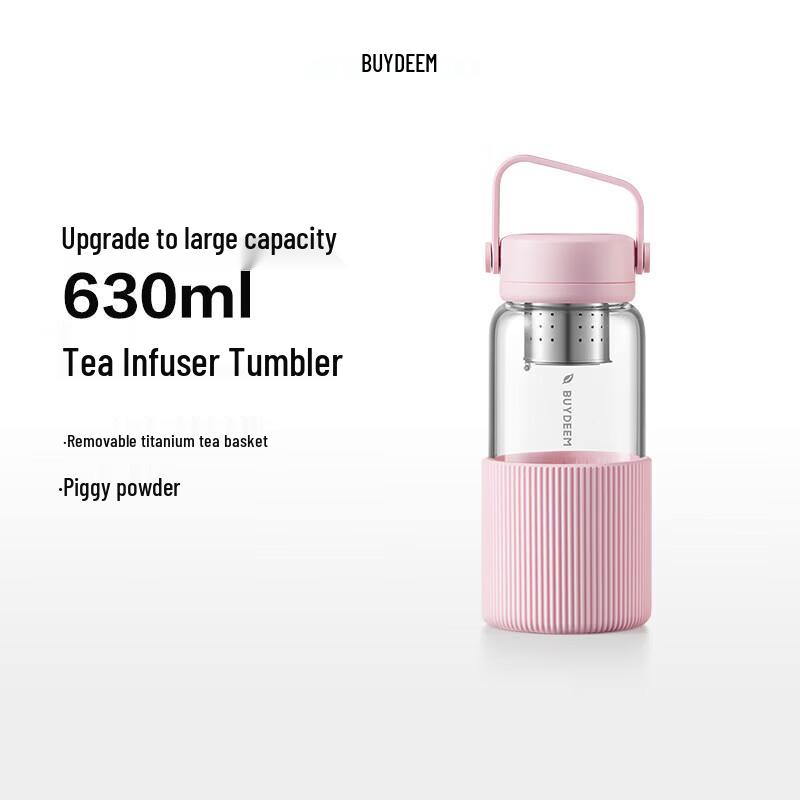 Buydeem Tea Infuser Glass Bottle