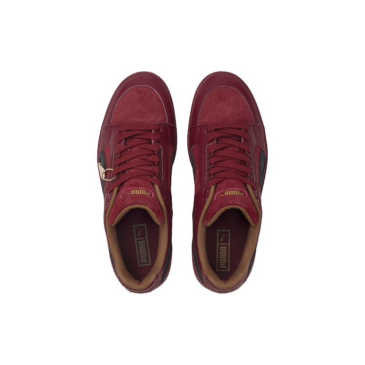 Puma Slipstream Low Beast Unisex Sneakers Red Cordovan Black 385785-01