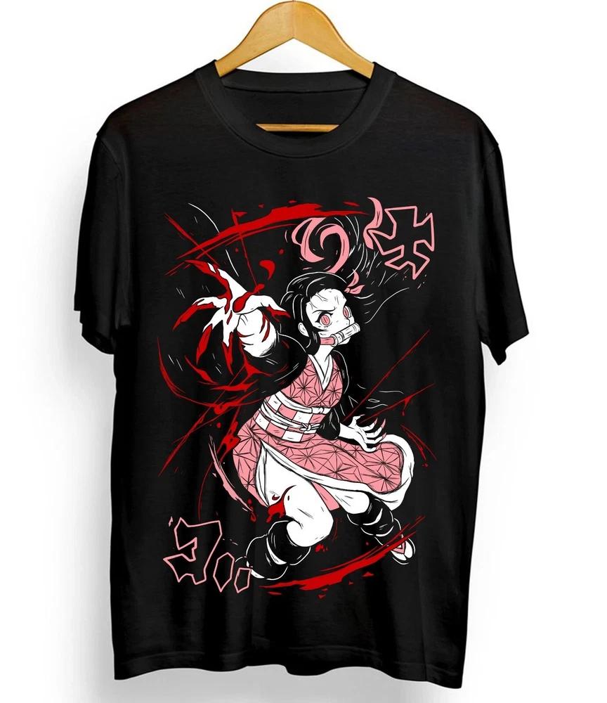 Nezuko Tshirt Demon Slayer Kokushibo Kime TShirt Size S 4XL Gift For Friends S