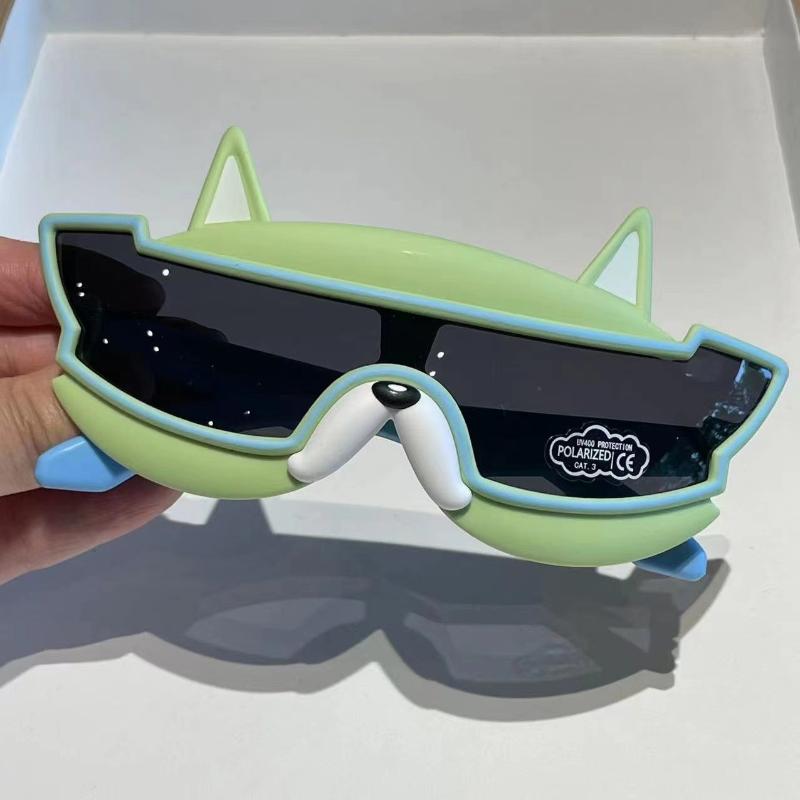 Children Sunglasses Cute Cool Sun Glasses Suitable For Ages 2-9 Integrated Glasses Sunglasses
