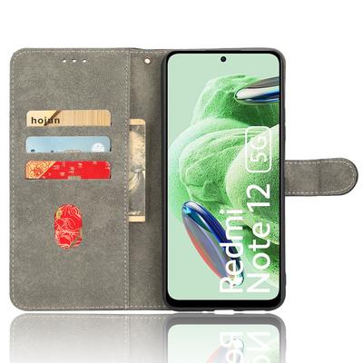 Для Xiaomi Редми Примечание 12 5G (Глобальный)/(Индия)/(Китай)/Кожаный чехол-книжка для телефона Poco X5 5G с полной защитой, блокировкой RFID, подставкой и кошельком