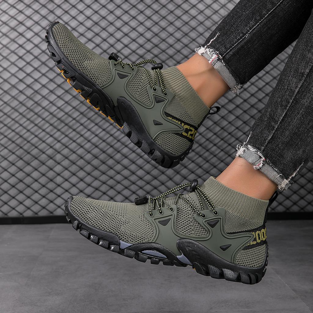 Sports Outdoor High-top Water Shoes Men's Light Beach Shoes Speed Interference Water Shoes Non-slip Swimming Diving Shoes