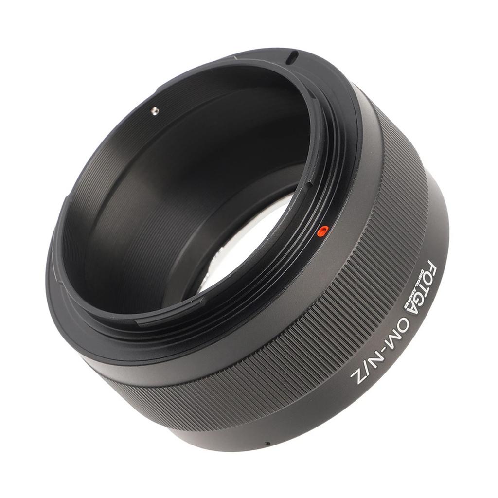 FOTGA High Precision Lens Mount Adapter Ring Aluminum Alloy Replacement for Olympus OM Mount Lens To Nikon Z5 Z6 Z6II