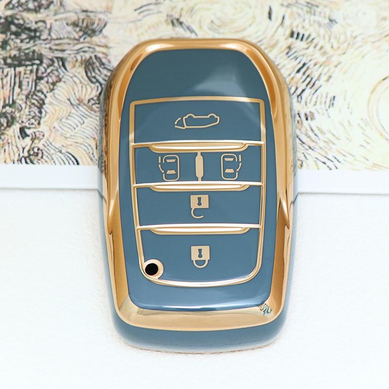 For Toyota Alphard PREVIA Voxy Noah Esquire Vellfire Harrier Car Key Cover Case Remote Shell Fob Holder Keychain Accessories