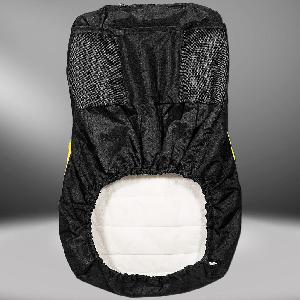Upgrade Large Seat Cover LP92334, Riding Lawn Mower Cushioned Waterproof Seat Cover Up To 18" High Perfectly Fits For John Deere Mower & Gator Seats,