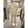BARBARA Cream Flower Men Pajama Amp4619b