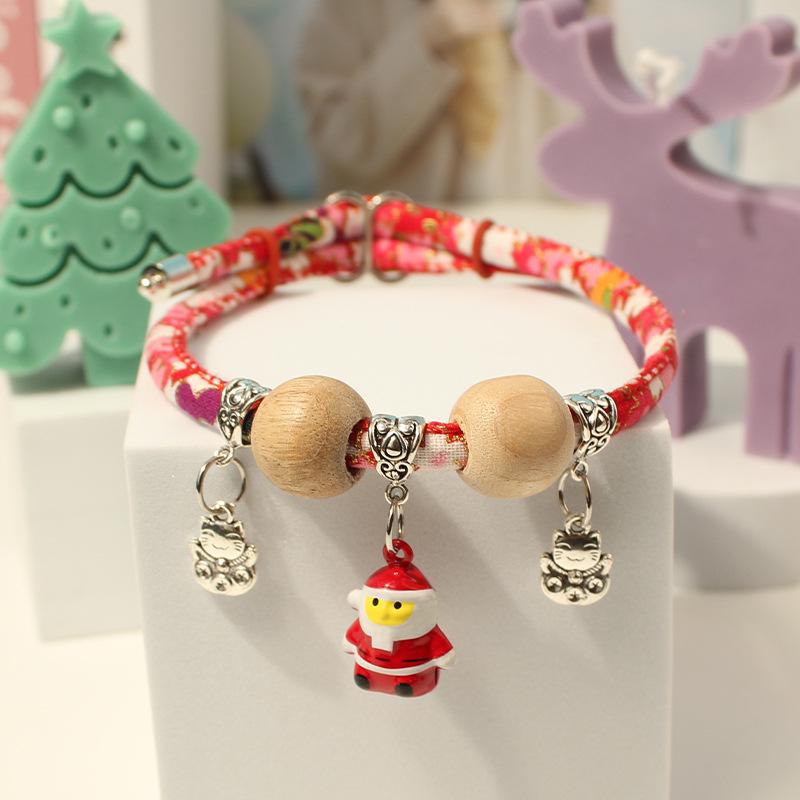 2025 Santa Claus Pet Bell Collar for Dogs & Cats - Christmas Hot Seller