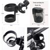 Baby Stroller & Bicycle Cup Holder for Water Bottles