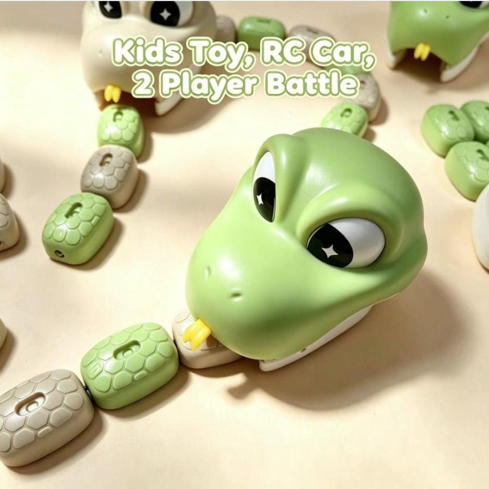 Rechargeable Remote Control Car Magnetic Magnetic RC Car Fun Game Greedy Snake Car Indoor Play