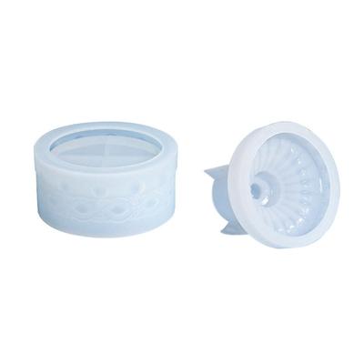 Kerze Tasse Glas Aufbewahrungsbox Container Formen Aufbewahrungsbox Form Silikonform für DIY Epoxidharz Schmuckhalter Wohnkultur