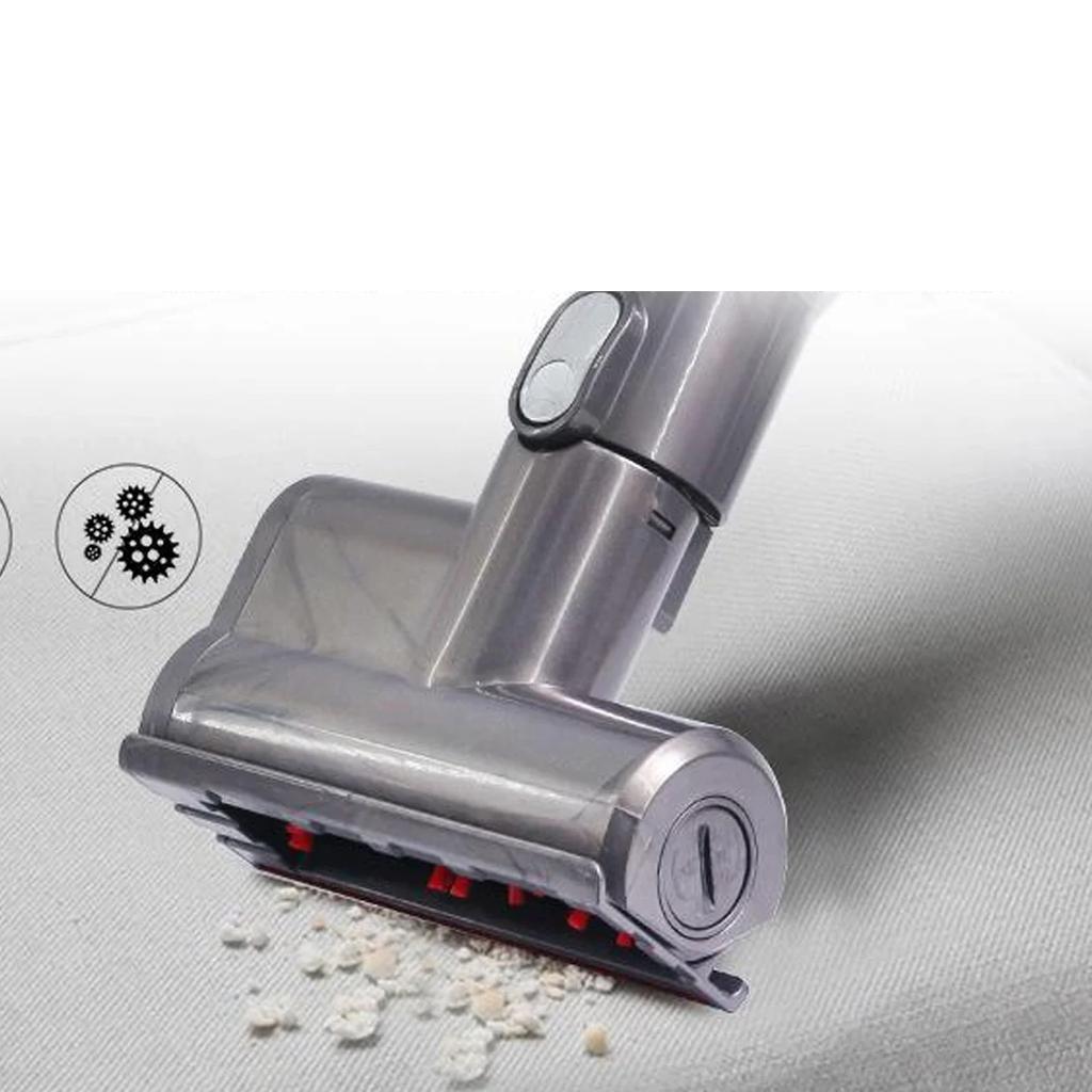 Mini Vacuum Head For Dyson V6 DC58 DC59 DC62 DC74 Vacuum Cleaner, Turbine Motorized Suction Nozzle, for Mattress Sofa Fabric