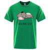 Need More Sleep Cartoons Bear Men Tshirt Street T-Shirts Tops Fashion Cotton Clothes Casual Breathable T Shirt
