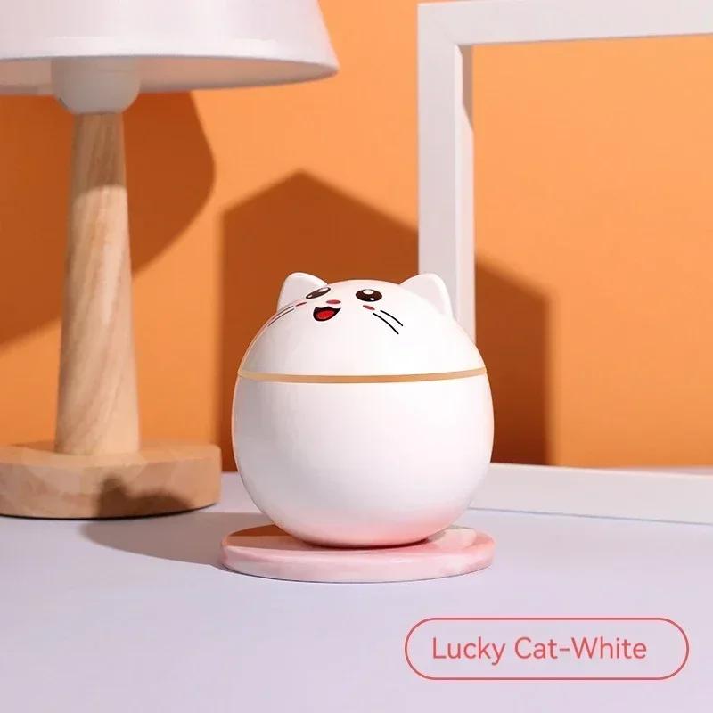 

Увлажнитель Lucky Cat Mini Small USB Home Office Car Беременные женщины Маленький ребенок Увлажнение Бесшумный Большой Распылитель Essential Home Office CHINA белый