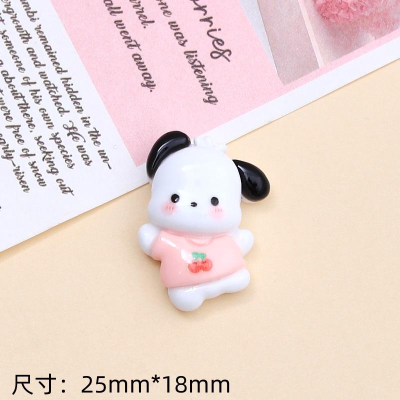 

10Pcs Animation Bright Surface Animal Hug Flower Cat Resin Flat Back Scrapbook Diy Jewelry Hair Clips Ornament Accessories A4