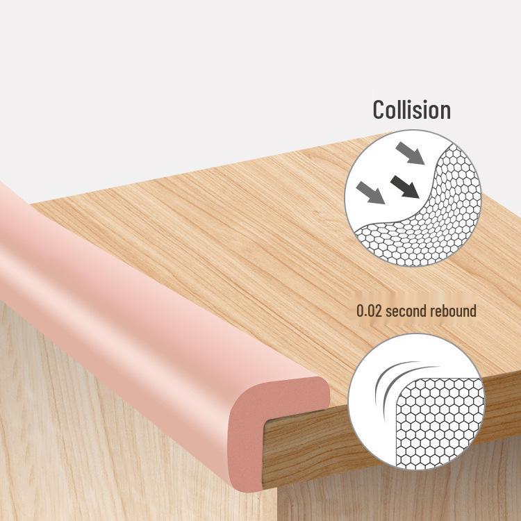 Baby Safety Anti-Collision Strip, 2M Thick with 4M Adhesive for Infant and Toddler Protection