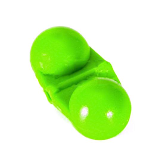 10Pcs Fishing Rattle Beads Double Rattle Attractive ABS Assorted Attractor Beads for Angling