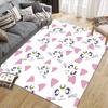 Sailor Moon5 Flannel Pattern Square Carpet,Area Rug,Carpet Rug for Living Room Bedroom Sofa Playroom Decor,Non-slip Floor Mat