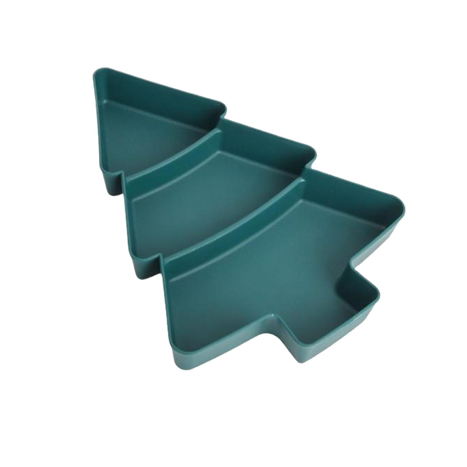 

Поднос для конфет в форме елки, миска для орехов и дыни, прочный пластиковый поднос для закусок для дома